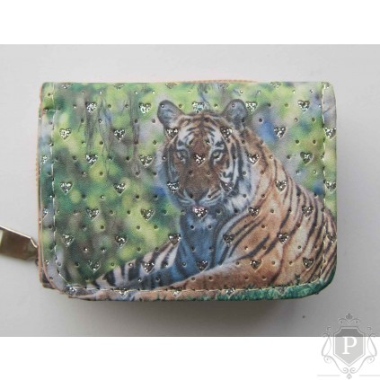 Piniginė vaikams  su užtrauktuku "Tiger"