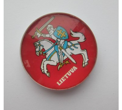 Stiklinis magnetas "Vytis"
